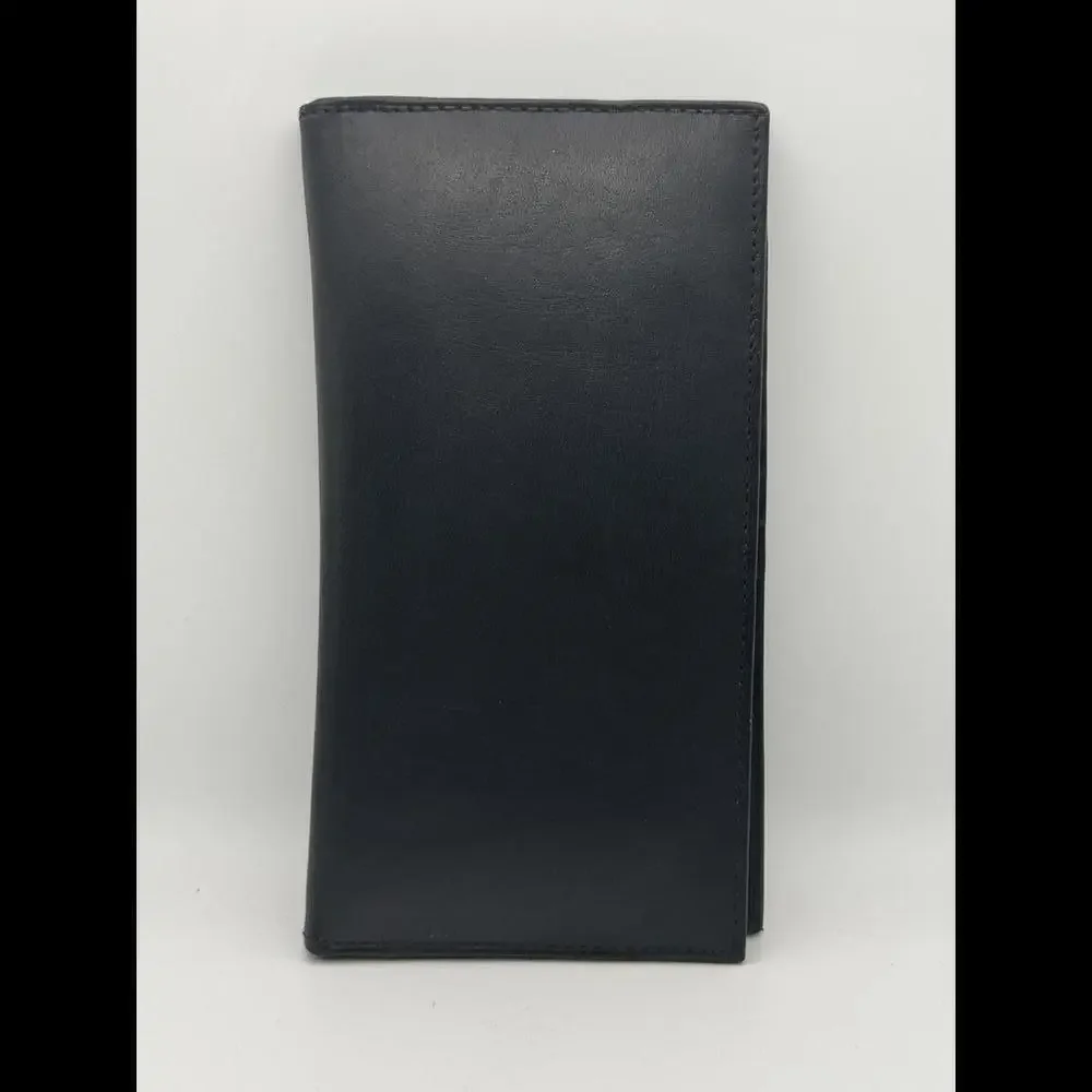 East West Hand Crafted Bi Fold Genuine Leather Glove Hide Cow Leather Wallet